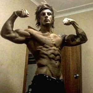 zyzz being a shredded cunt